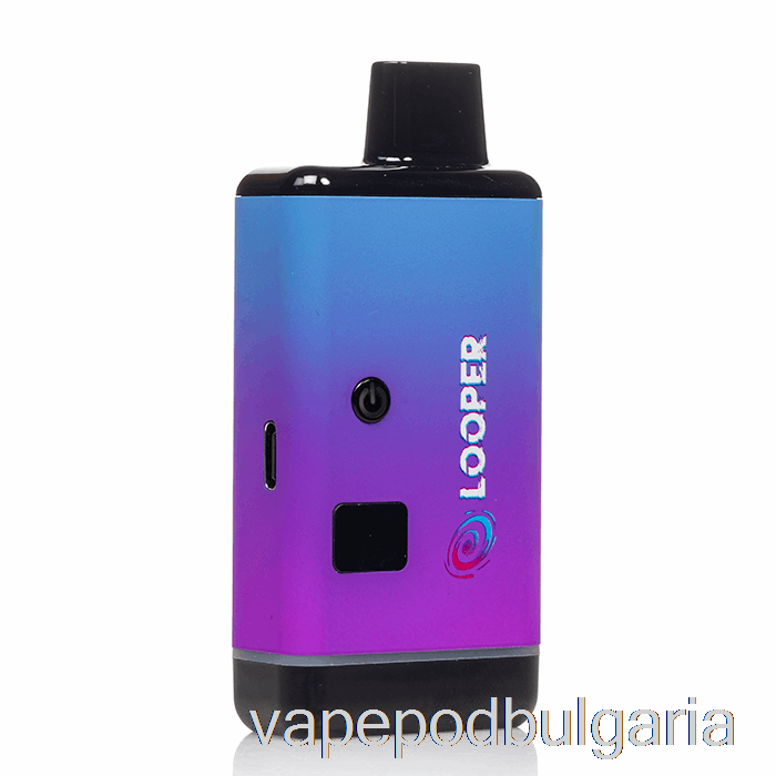 Vape Bulgaria Looper призрак нисък профил 510 батерия индиго / виолетов градиент